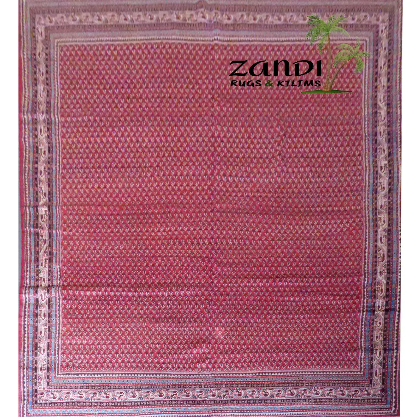 One Of The Kind Persian Mahal Rug 12'5" x 9'8"